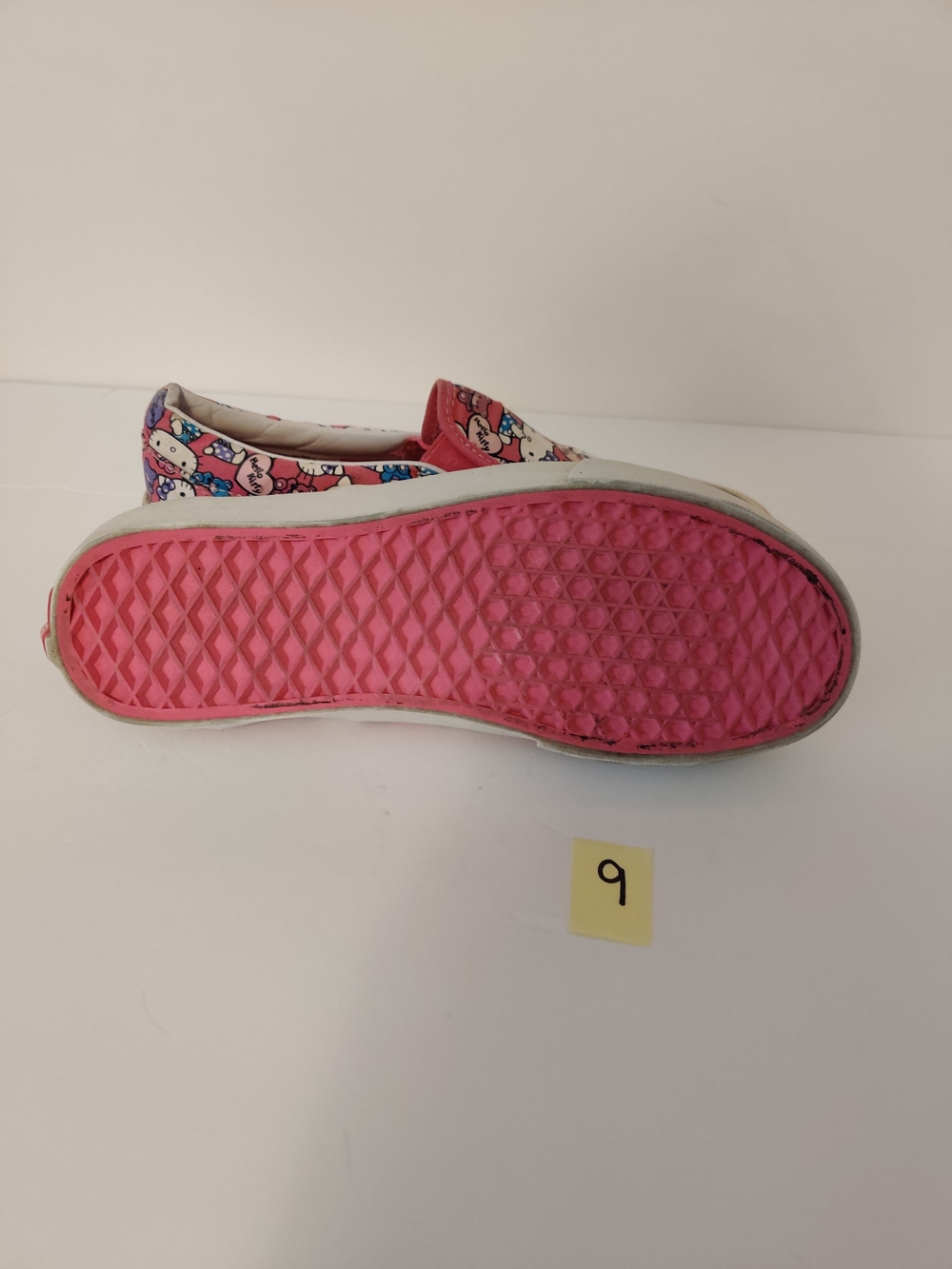Vans x Hello Kitty Kids Pink Slip-On Shoes W8 - Picture 4 of 4